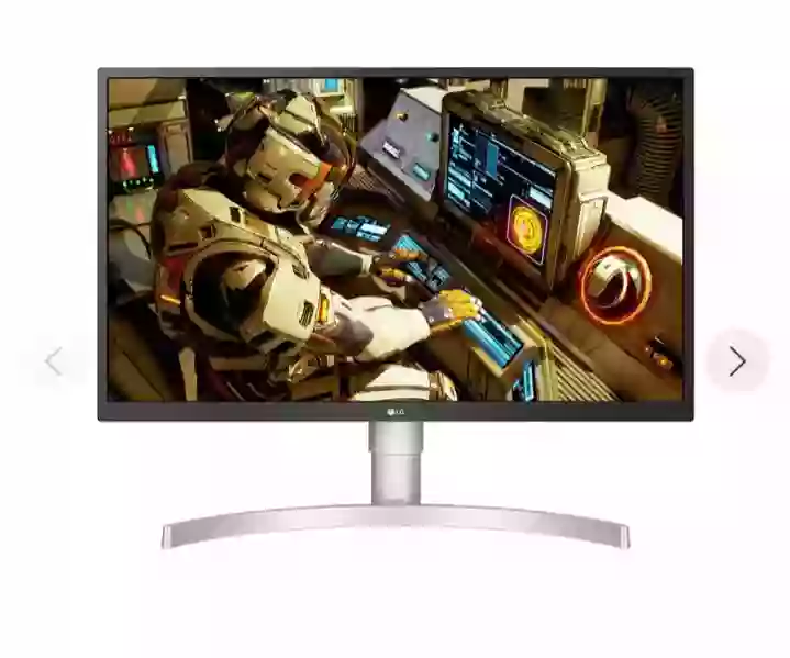 27 inch 4K IPS Monitor LG 27UP550N-W {5ms Response Time, HDR10}